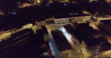 Drone em Ação - Vôo noturno