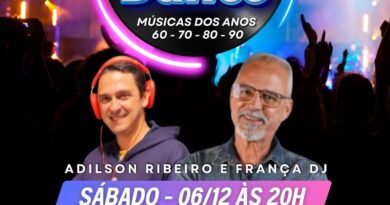 Contagem Regressiva! Amanhã 06/12 é dia de Baile da FLASH DANCE na AABB em Natividade