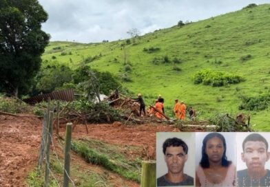 Quem era a família que morreu soterrada em deslizamento de terra que atingiu casa na Pratinha, em Eugenópolis