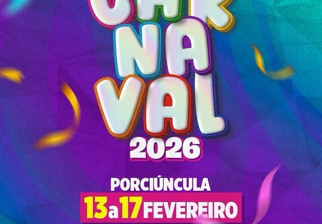 Prefeitura de Porciúncula cancela Carnaval 2026 após fortes chuvas e danos no município