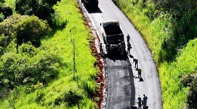 Após cobrança da população e da TVN+, Governo do Estado inicia recapeamento entre Natividade e Ourânia