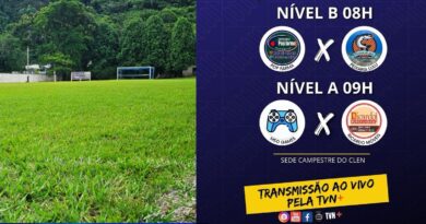 Grande final do futebol e show ao vivo marcam domingo especial no CLEN