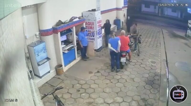 Assalto relâmpago em posto de combustíveis assusta funcionários e mobiliza polícia em Natividade