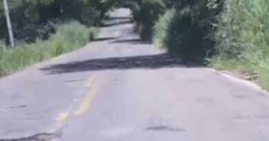 Moradora denuncia situação crítica da rodovia entre Varre-Sai e Natividade e cobra providências