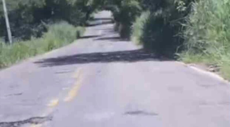 Moradora denuncia situação crítica da rodovia entre Varre-Sai e Natividade e cobra providências