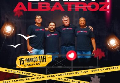 CLEN promove domingo musical com show da Banda Albatroz para associados