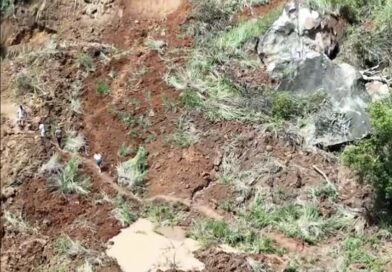 Atualização: novas imagens mostram situação crítica em deslizamento na RJ-198 em Natividade