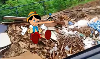 Morador contesta Prefeitura e mostra entulhos em bairro de Natividade