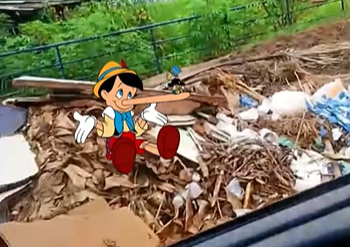 Morador contesta Prefeitura e mostra entulhos em bairro de Natividade