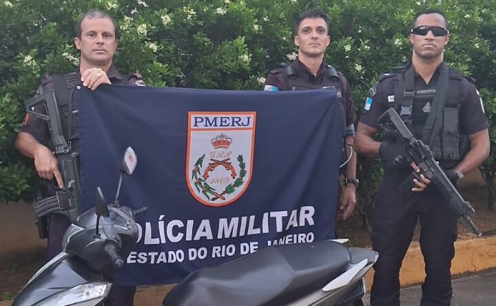 Moto roubada é recuperada pela PM no Centro de Cambuci