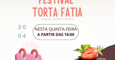 Paula Confeitaria realiza Festival de Torta nesta quinta no centro de Natividade