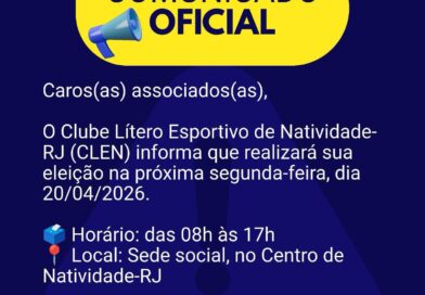 Eleição do CLEN será realizada na próxima segunda-feira em Natividade