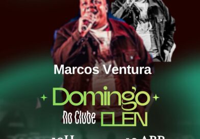 Domingo tem música ao vivo com Marcos Ventura na sede campestre do CLEN