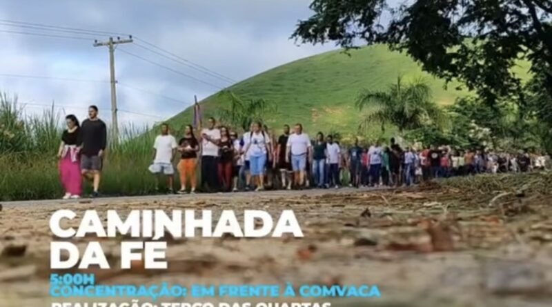 Via Sacra reúne fiéis em caminhada de fé na madrugada desta sexta-feira