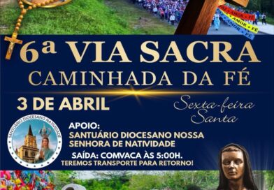 Fiéis se preparam para a Via Sacra – Caminhada da Fé nesta sexta-feira