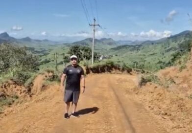 Moradores agradecem ao prefeito Lauro Fabri por restauração da estrada da Serra da Ventania