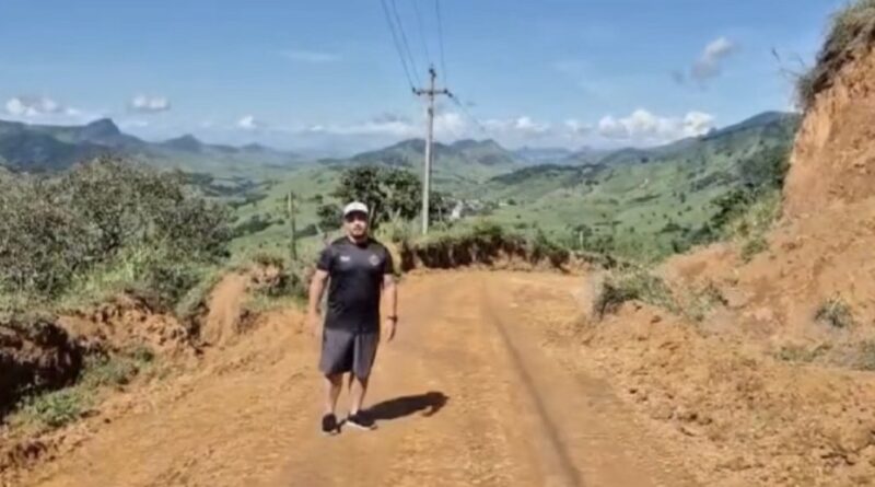 Moradores agradecem ao prefeito Lauro Fabri por restauração da estrada da Serra da Ventania
