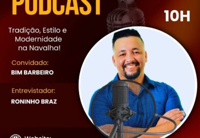 Bim Barbeiro é o convidado do Podcast Pah Pow desta terça na TVN+