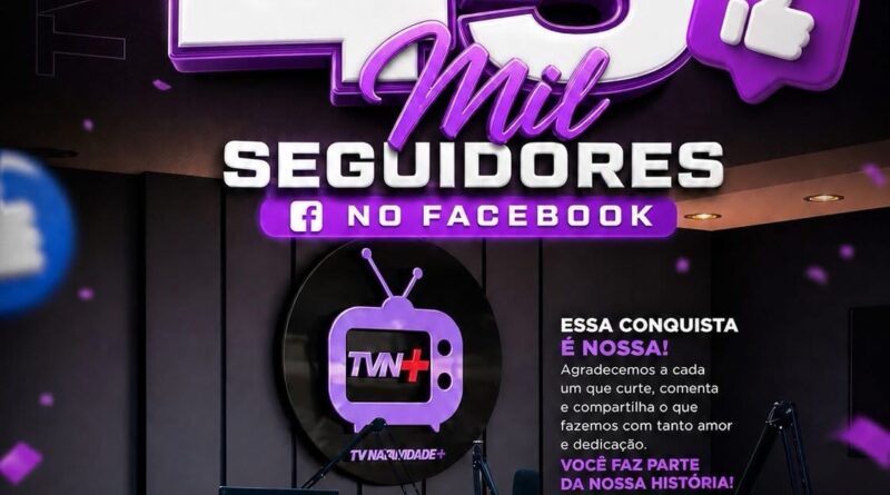 Página da TVN+ atinge 45 mil seguidores no Facebook
