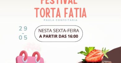 Festival Torta Fatia promete adoçar a sexta-feira em Natividade com sabores irresistíveis