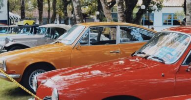 Exposição de carros antigos reúne apaixonados por clássicos em Raposo