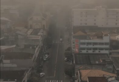 Natividade amanhece sob forte nevoeiro e encanta em imagens aéreas
