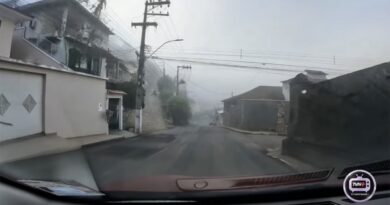 Natividade amanhece coberta por forte neblina e registra uma das madrugadas mais frias do ano