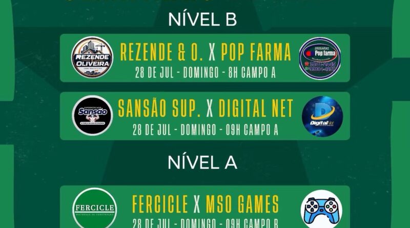 Clen vibra no domingo: semifinais do futebol e show ao vivo marcam dia de decisão e festa na sede campestre