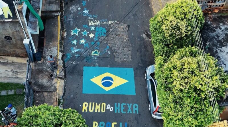 Clima de Copa do Mundo já toma conta dos bairros de Natividade!