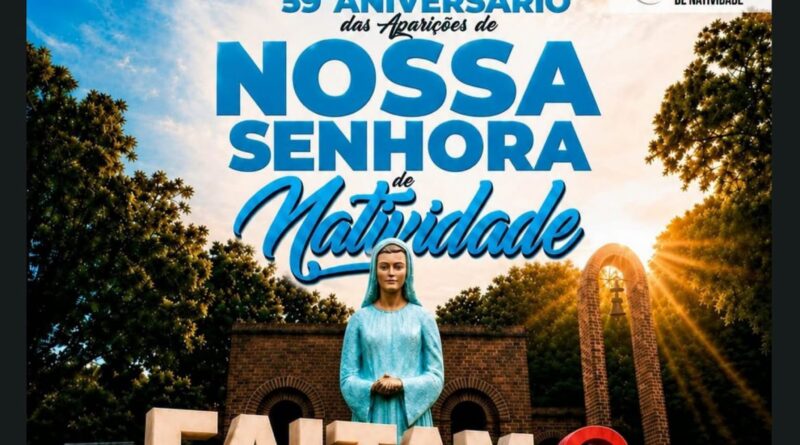 A TVN+ vai transmitir ao vivo o 59º Aniversário das Aparições de Nossa Senhora de Natividade!