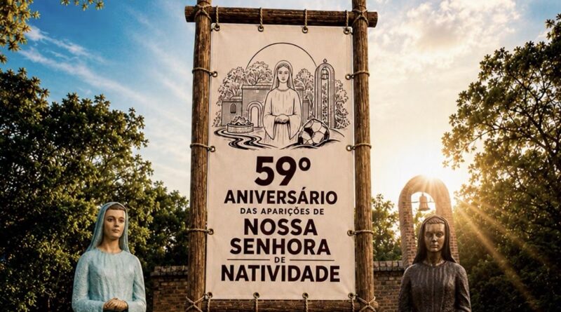 Confira a cobertura do 59º Aniversário das Aparições – Missa Solene no Santuário de Natividade