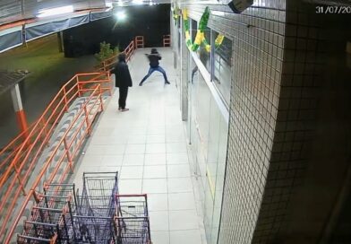 URGENTE! Tentativa de roubo a supermercado em Porciúncula