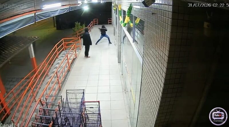 URGENTE! Tentativa de roubo a supermercado em Porciúncula
