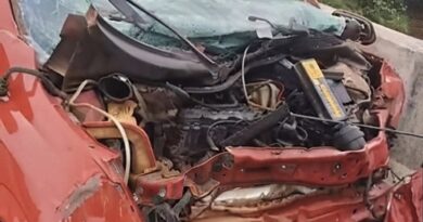 Morador de Natividade morre após colisão entre carro e carreta na BR-356, em Itaperuna