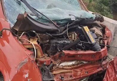 Morador de Natividade morre após colisão entre carro e carreta na BR-356, em Itaperuna
