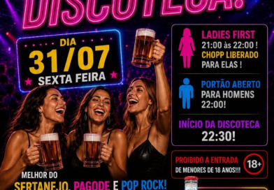 Camarote Ladies First estreia sua primeira discoteca no dia 31 de julho