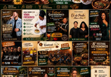 Vem aí o 8º Festival Gastronômico de Tombos-MG!