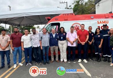 Itaperuna recebe duas novas ambulâncias para reforçar atendimento do SAMU-NF