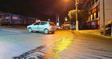 Óleo na pista deixa trecho escorregadio e alerta motoristas em Natividade