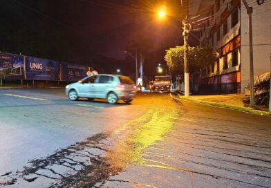 Óleo na pista deixa trecho escorregadio e alerta motoristas em Natividade