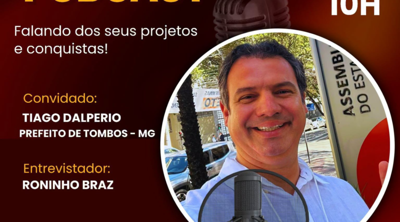 Tiago Dalperio é o convidado do Episódio 07 do Podcast Pah Pow! na TVN+