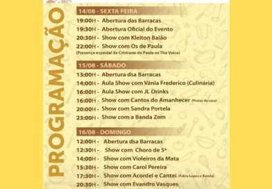 Está Chegando o 8º Festival Gastronômico de Tombos