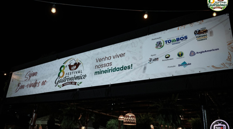 Confira a cobertura do primeiro dia do 8º Festival Gastronômico de Tombos-MG