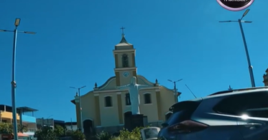 TVN+ passeia por algumas ruas de Porciúncula neste domingo