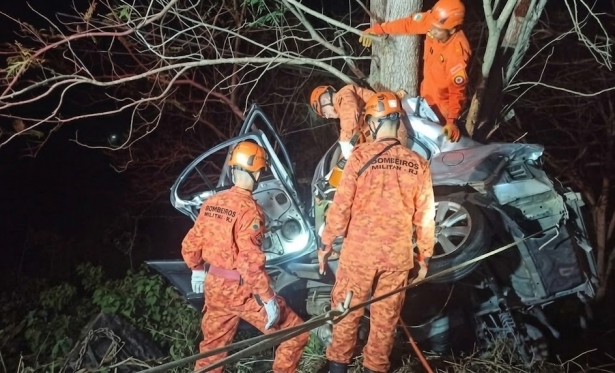 Acidentes em rodovias deixam dois mortos e três feridos no fim de semana no Noroeste Fluminense