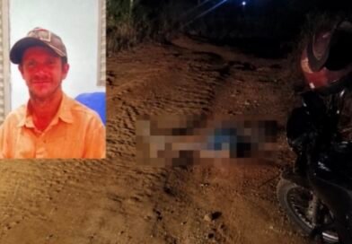 Homem é encontrado morto com marcas de tiros em estrada vicinal de Santa Clara, Porciúncula