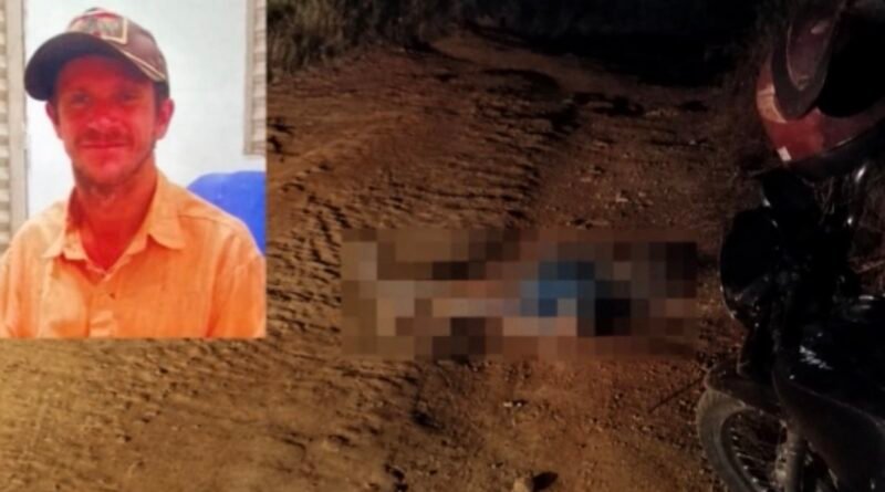 Homem é encontrado morto com marcas de tiros em estrada vicinal de Santa Clara, Porciúncula