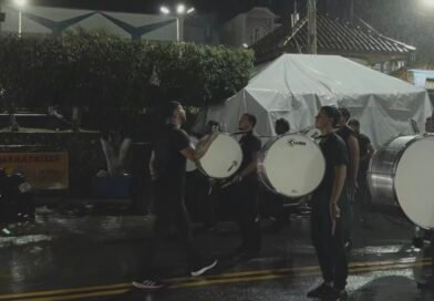 Nem a chuva cala a tradição: Banda Marcial Leila Werneck se prepara para as comemorações de Setembro em Natividade
